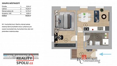 druhá fotografie nemovitosti